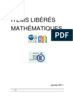 PISA Lib Math Items