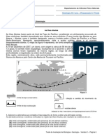 Ficha de Trabalho 5 - Sismologia