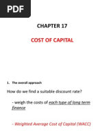 Chapter 17-Cost of Capital