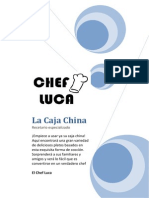 Recetas para La Caja China Del Chef Luca 1.1