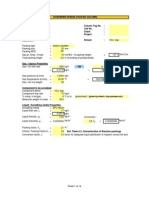 Calculation and Design of Packed Column For Acid