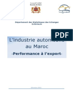 Etude Sur L'industrie Automobile Au Maroc - 3