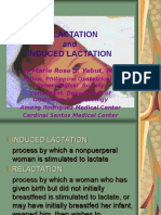 Re Lactation and Induced Lactation