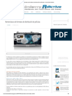 Nomenclatura de Formatos de Distribución de Películas - Conocimiento Adictivo