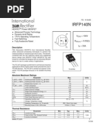 Irfp 140 N