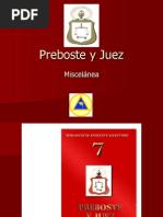 Grado 07 Preboste y Juez Miscelanea