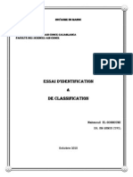 1-Essai D - Identification Et de Classification