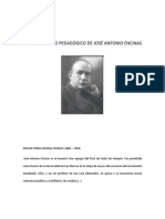 El Pensamiento Pedagogico de Jose Antonio Encinas