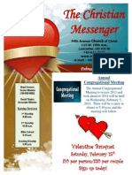 The Christian Messenger: Valentine Banquet