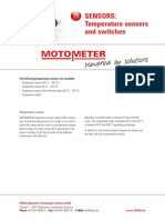 Czujniki Temperatury MOTOMETER