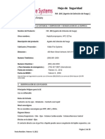 Msds FM 200 Kidde