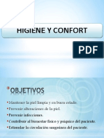 Higiene y Confort