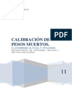 Informe Calibración de Un Manómetro