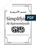 Ajroomiyyah Arabic W English Translation