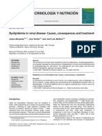 Dyslipidemia in Renal Disease