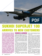 Sukhoi Superjet 100: Arrives To New Customers