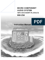 Samsung MM Zs8 Manual