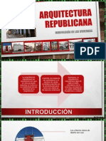 Arquitectura Republicana