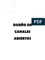 Diseño de Canales Abiertos