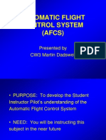 Automatic Flight Control System (AFCS) : Presented by CW3 Martin Dadswell