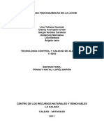 Pruebas Fisicoquimicas en La Leche