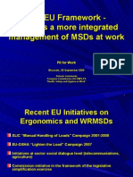 Fit For Work Europe: MSDs