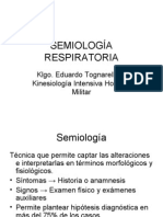 Semiología Respiratoria