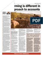 Farming Is Different in Approach To Accounts: Business Argus