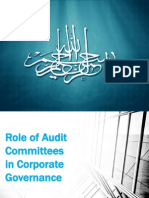 Role of Audit Committees in Corporate Governance