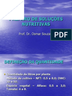 Preparo Solucao Nutritiva