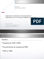 Arquiteturas Risc Cisc PDF