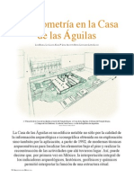 Arqueometría Casa de Las Águilas