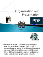 Data Organization and Presentation