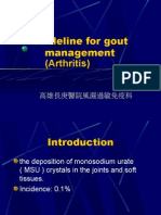 Guideline For Gout Management