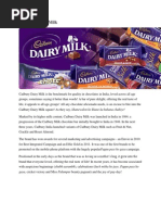 Cadbury Dairy Milk