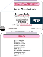 Wet Etching Basics