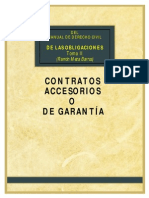 Contratos Accesorios o de Garantía - Meza Barros