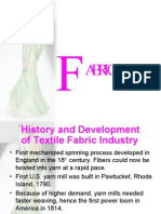 History and Development of Textile Fabric Industry