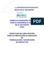 Bases Fijas Consultor-Supervisor FISDL