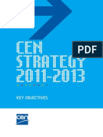 Cen Strategy: Key Objectives