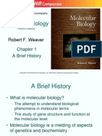 Molecular Biology Fourth Edition Chapt01 Lecture