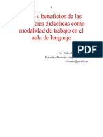 Secuencia Didactica SD Retos y Beneficios Carlos Sanchez