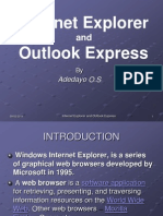 Internet Explorer and Outlook