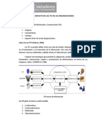 El Impacto de Las Tic en Las Organizaciones