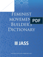 Feminist Movement Builders Dictionary Jass