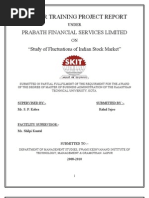 Summer Training Project Report: Prabath Financial Services Limited