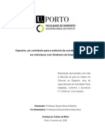 Capoeira Um Contributo para A Melhoria Da Coordenacao Motora em Individuos Com Sindrome de Down