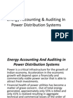 Energy Accounting & Auditing