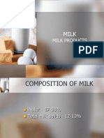 Milk, Milk Products