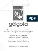 Cantata de Semana Santa Golgota PDF